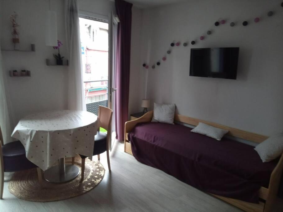 Agreable Studio Familial A Lourdes, Proche Gare Екстериор снимка