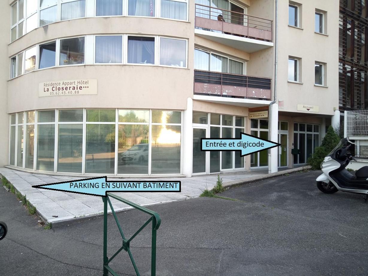 Agreable Studio Familial A Lourdes, Proche Gare Екстериор снимка